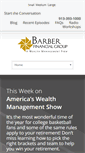 Mobile Screenshot of barberfinancialgroup.com